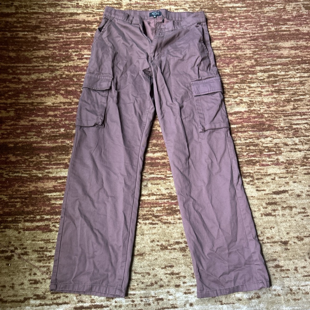 Men's Purple Cargo Pants